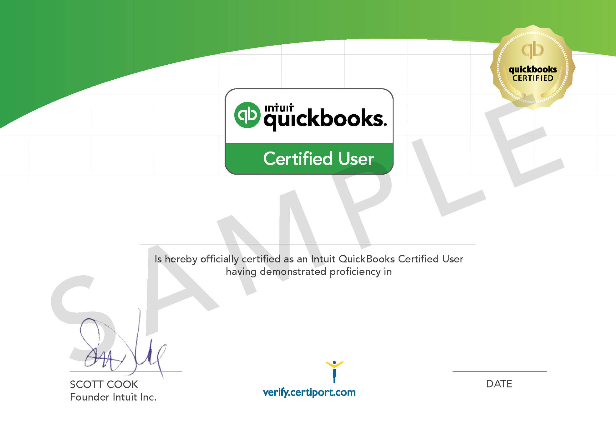 quickbooks certification